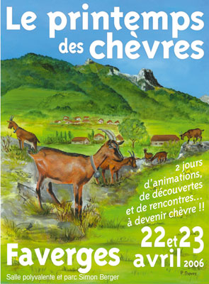 le printemps des chèvres de faverges