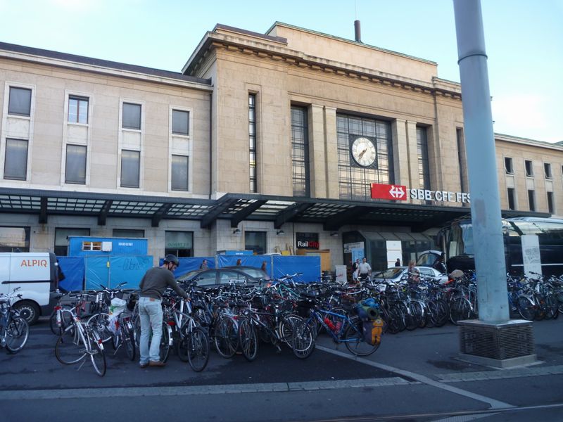 Départ Genève : Gare de Cornavin