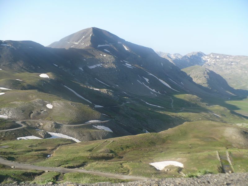 La cime de la Bonette en juillet 2008