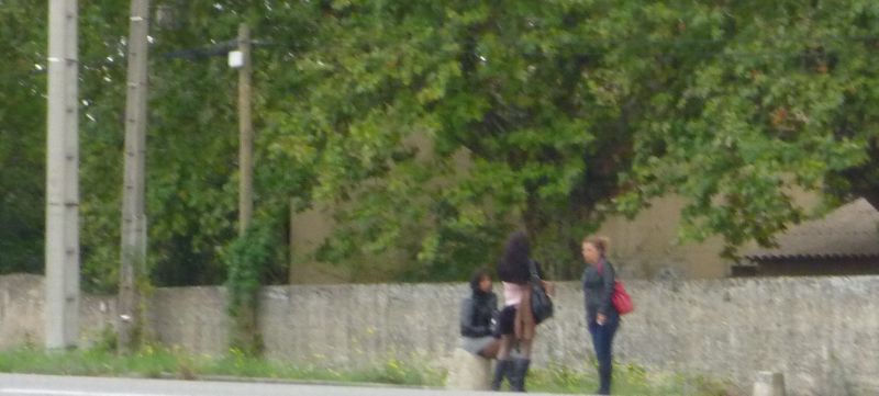 Ya pas que le glaude qui péripate le long de la via Rhôna ..