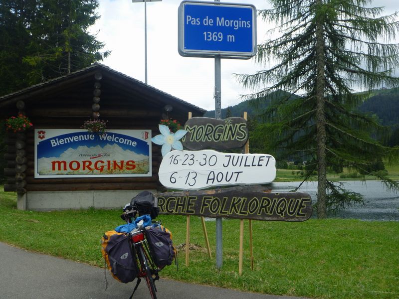 Le sommet du pas de Morgins en 2011