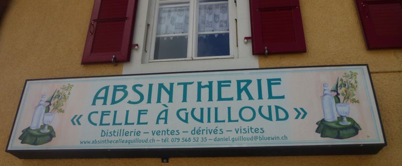 Absintherie de Fleurier celle Ã  Guilloud