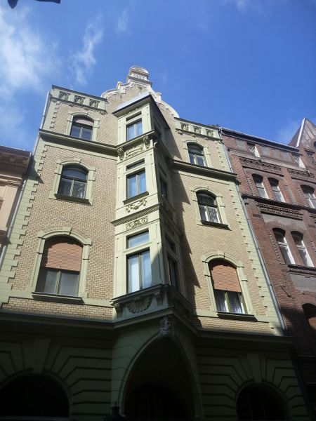 Belles facades de Budapest en 2012