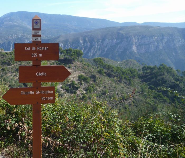 Col de Rostan, alpes maritimes en 2012