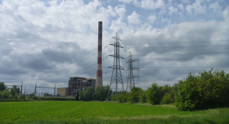 Centrale à charbon de Aramon, vue en 2015 ?