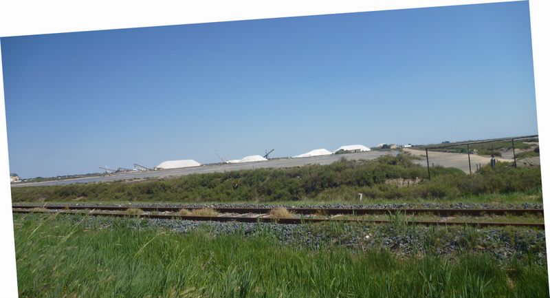 Salines de Aigues Mortes en avril 2015.