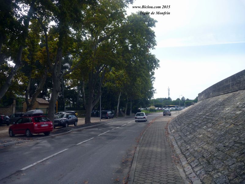 Digues à Aramon