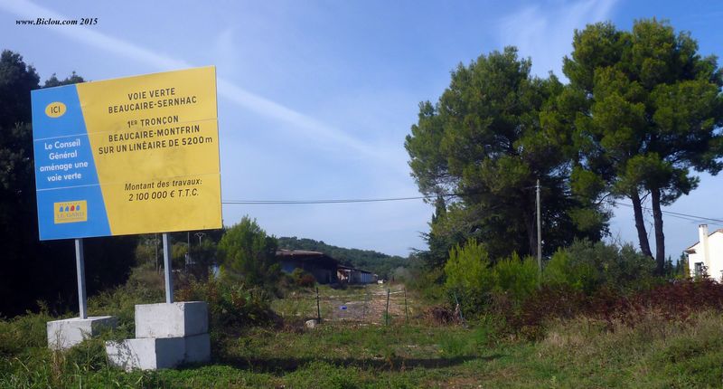 Voie verte MintFrin Beaucaire 2015