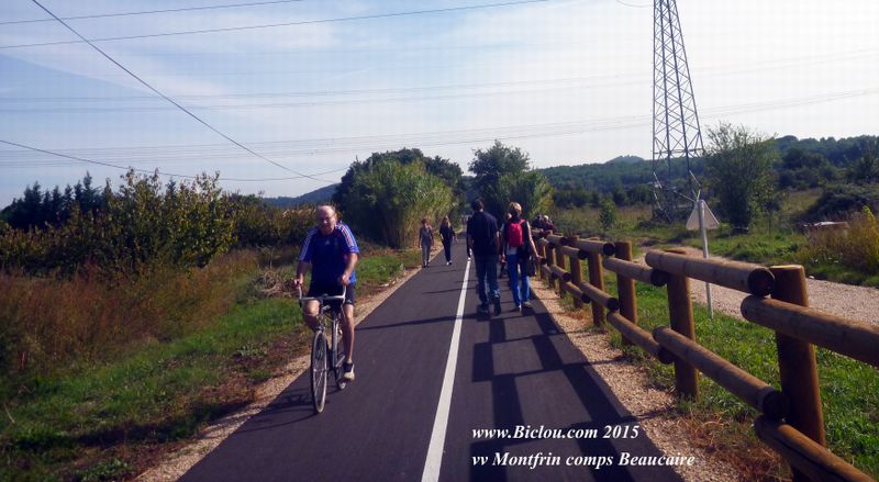 Voie verte de MontFrin en 2015