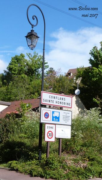 De passage à Conflans sainte Honorine 2017