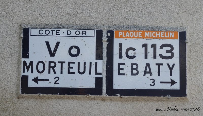 Anciennes plaques Michelin