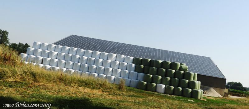 Panneaux solaire du côté de Dijon ..