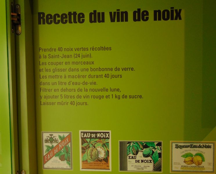 Recette du vin de noix