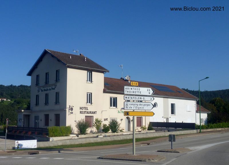 Hôtel fermé, Matafelon Granges
