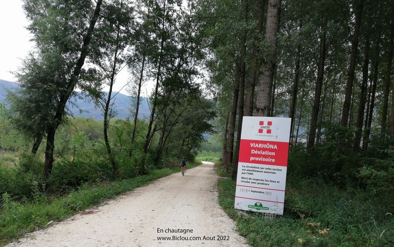Du coup : ViaRhôna est déviée