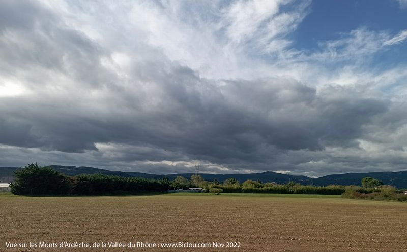 Gros temps sur les Monts d'Ardèche