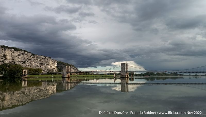 Le Pont du Robinet et le Défilé de Donzère