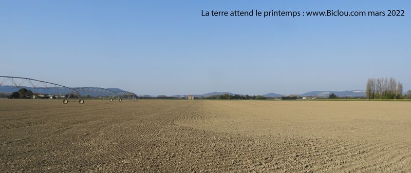 La terre a soif ..