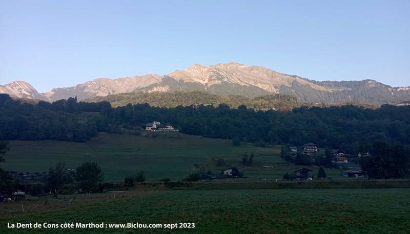La Dent de Cons , Marthod