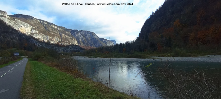 Vallée de l'Arve après Cluses la V-61