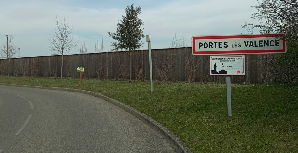 Arrivée à Valence, par la petite Porte ..
