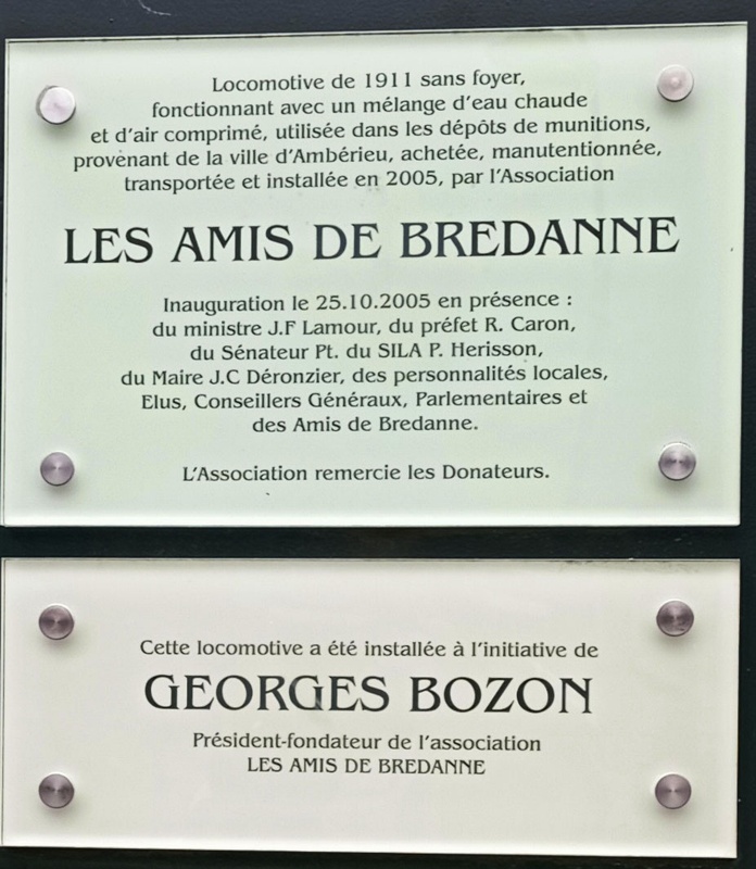 Locomotive à Bredannaz (Haute Savoie)