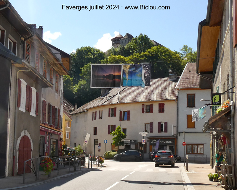 Faverges-zentrum