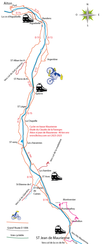 carte-schematique-rouler-bicyclette-vallee-maurienne