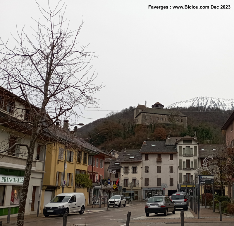 Faverges-zentrum