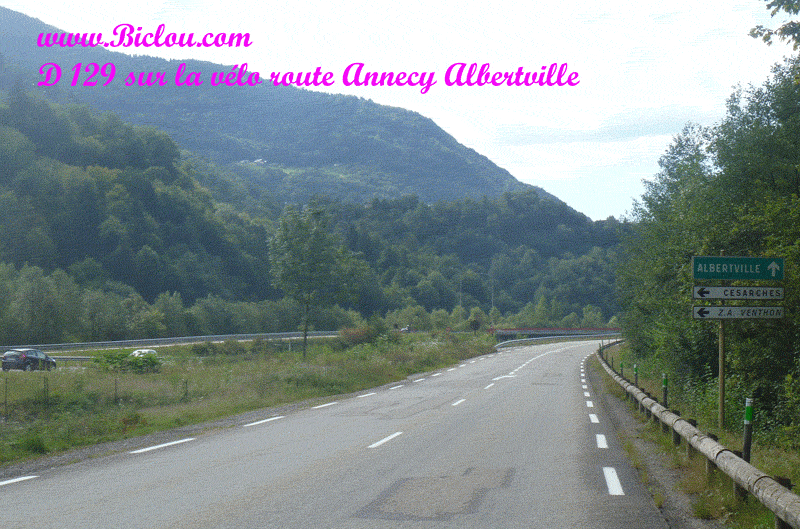 D 129 Ugine Venthon Albertville