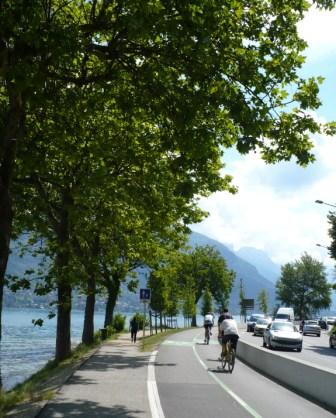 Along-the-lake