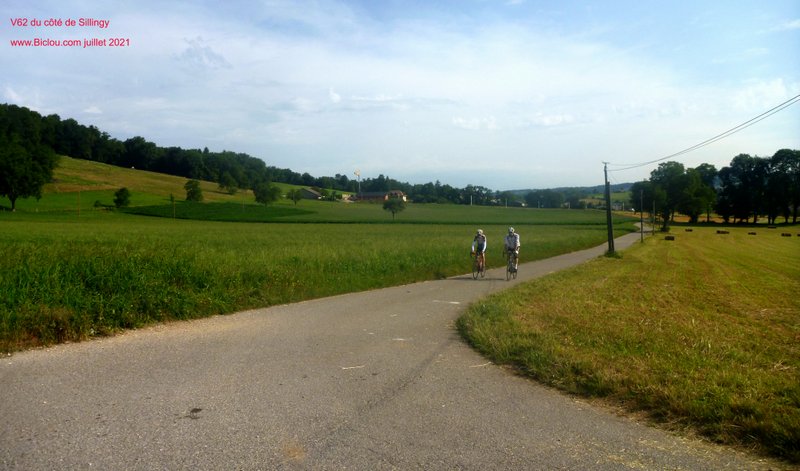 Du côté de Sillingy sur la vélo-route dite V-62