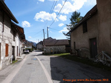 le hameau de Vions en Savoie